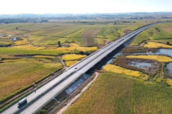 速公路烟筒山至双阳西段建成通车凯发携手马竞赛事延吉至长春高(图5)